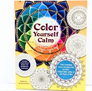 Color Yourself Calm – Mindfulness Coloring Book Mandalas